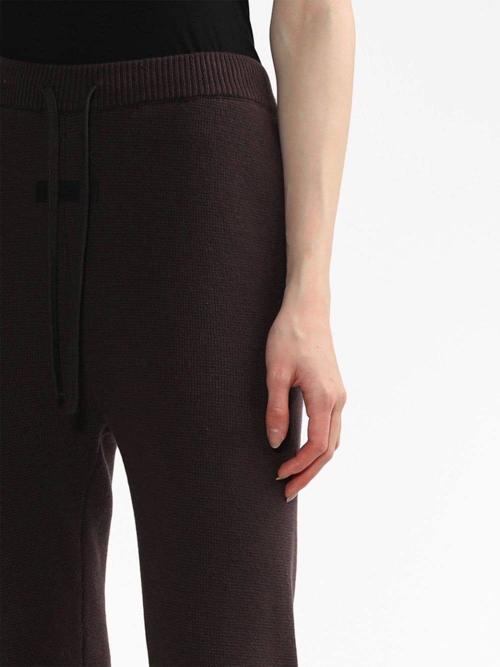 drawstring track pants - 5