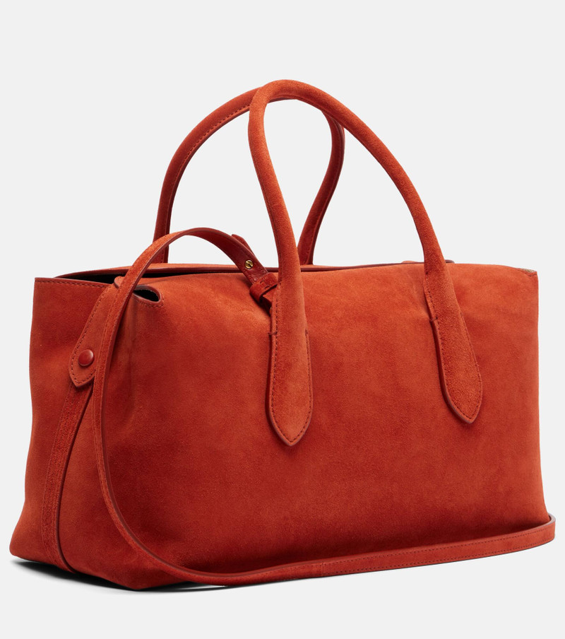 Bellport Medium suede tote bag 4
