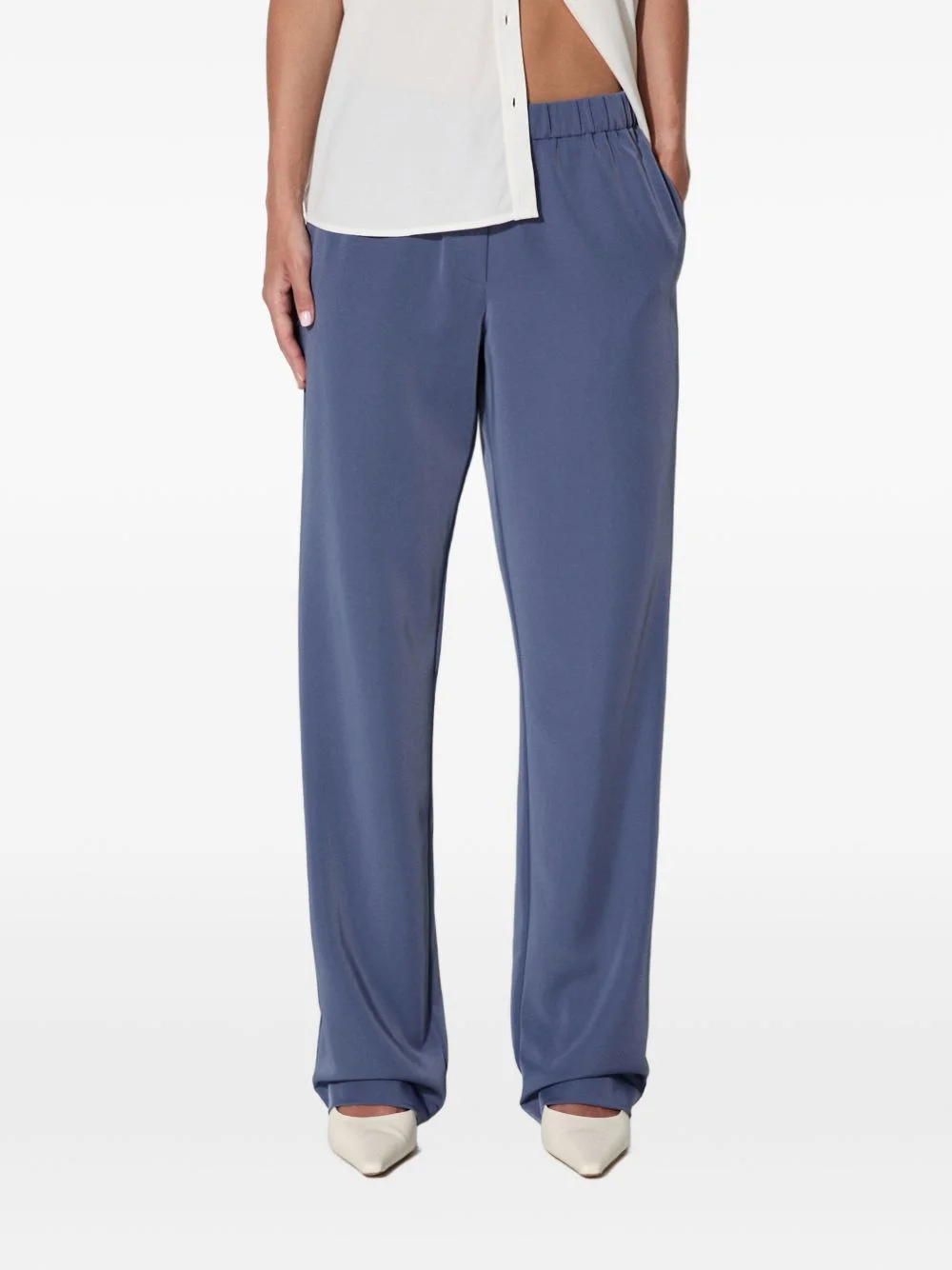 elasticated trousers - 1