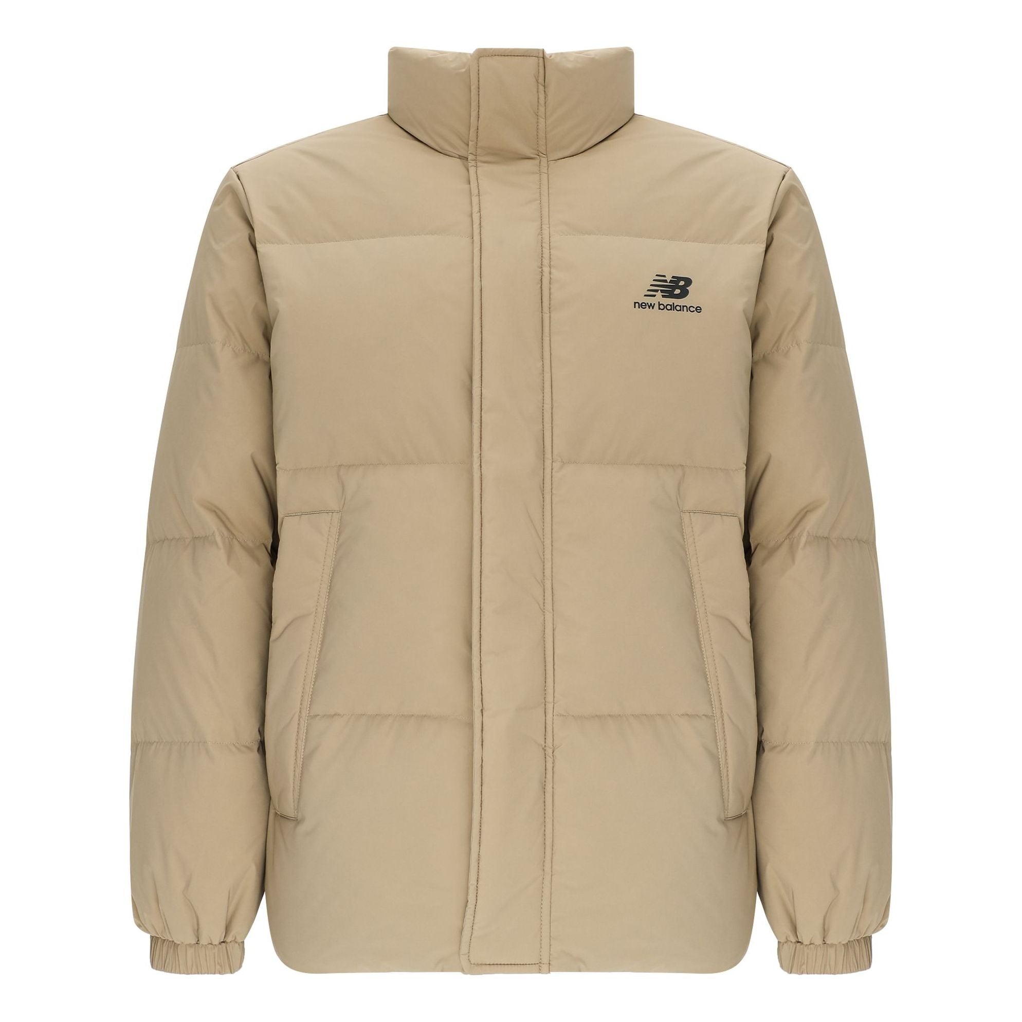 New Balance Logo Sports Down Jackets 'Beige' AMJ24359-TWD - 2