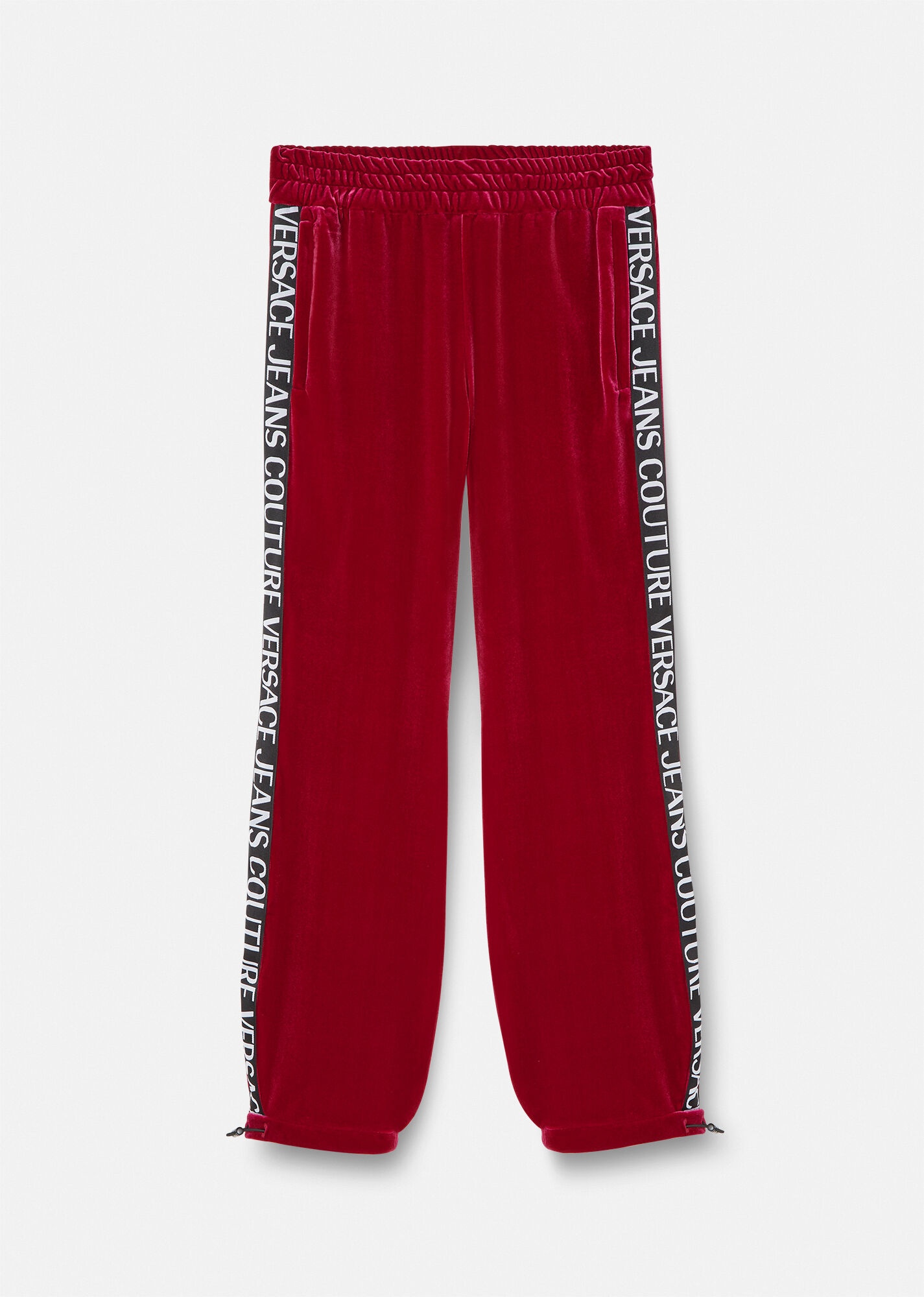 Logo Velvet Sweatpants - 1