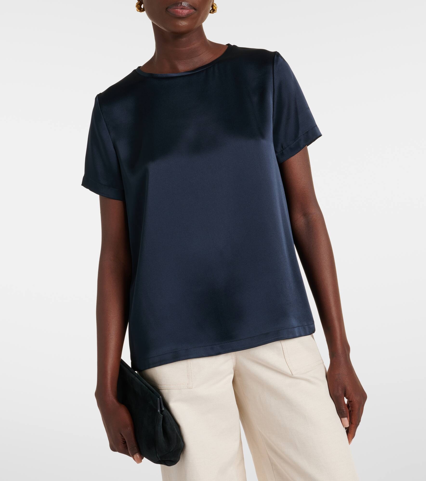 Rebecca satin T-shirt - 6