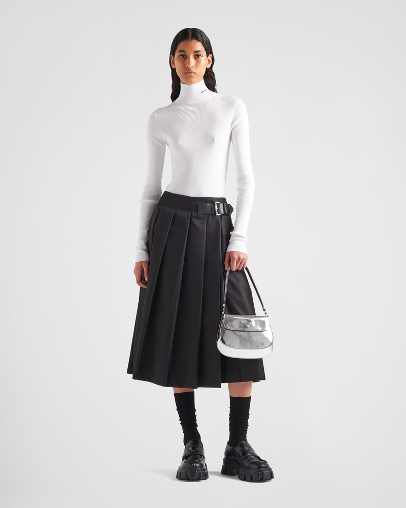 Prada Cotton turtleneck sweater outlook