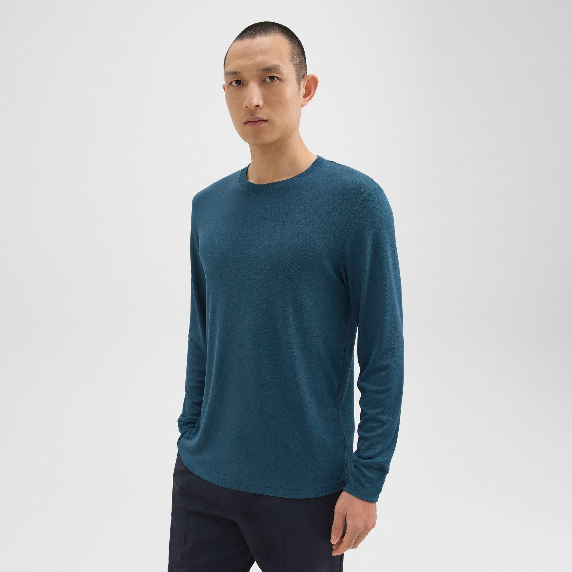 Essential Long-Sleeve Tee in Anemone Modal Jersey - 2