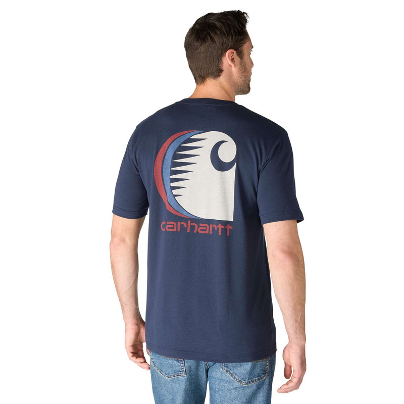 Irvine Relaxed C Logo T-Shirt 1
