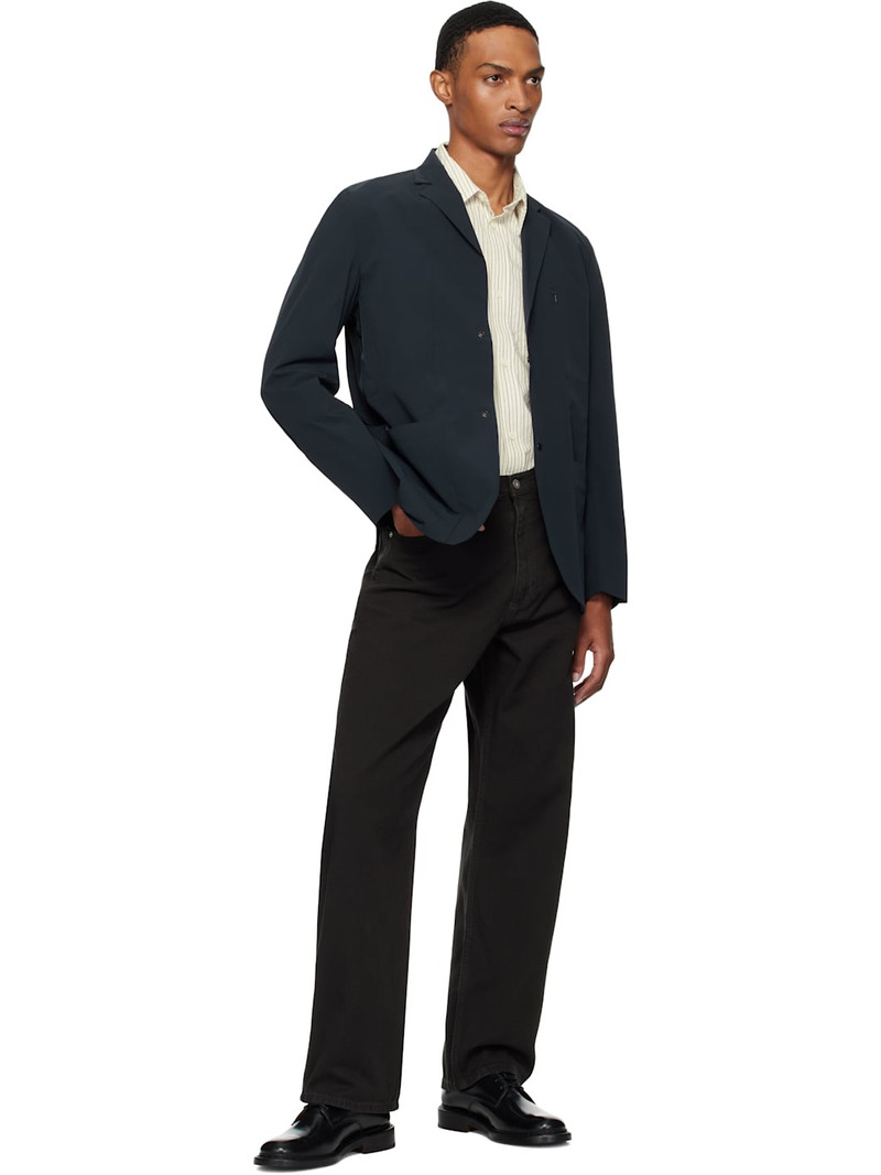 NORSE PROJECTS Black Mogens Relaxed 5 Pocket Heavy Twill Trousers outlook