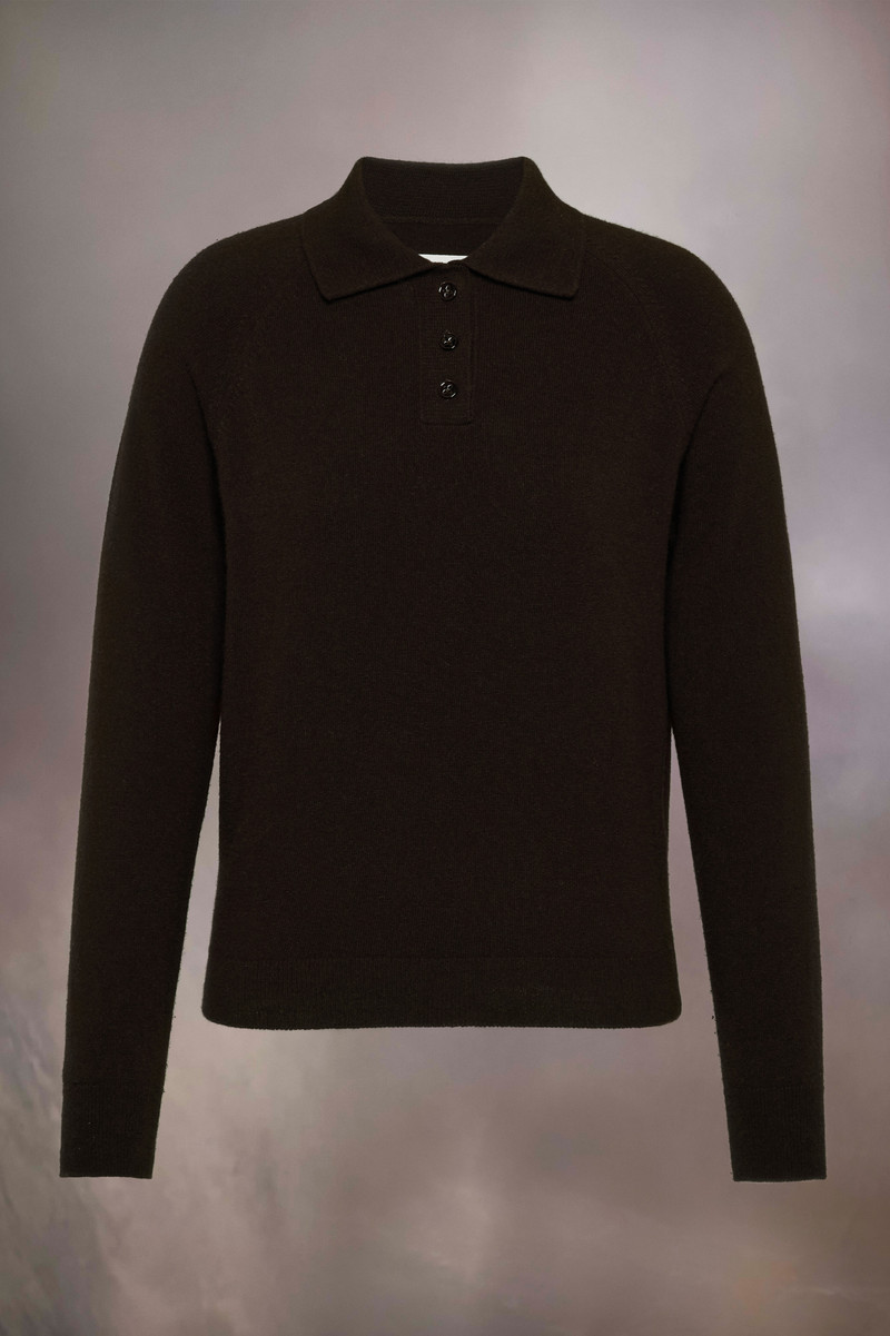 Maison Margiela Wool polo-neck top outlook