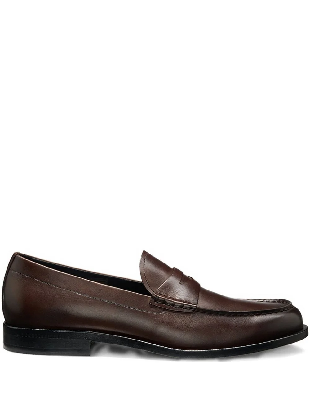 penny leather loafers - 1