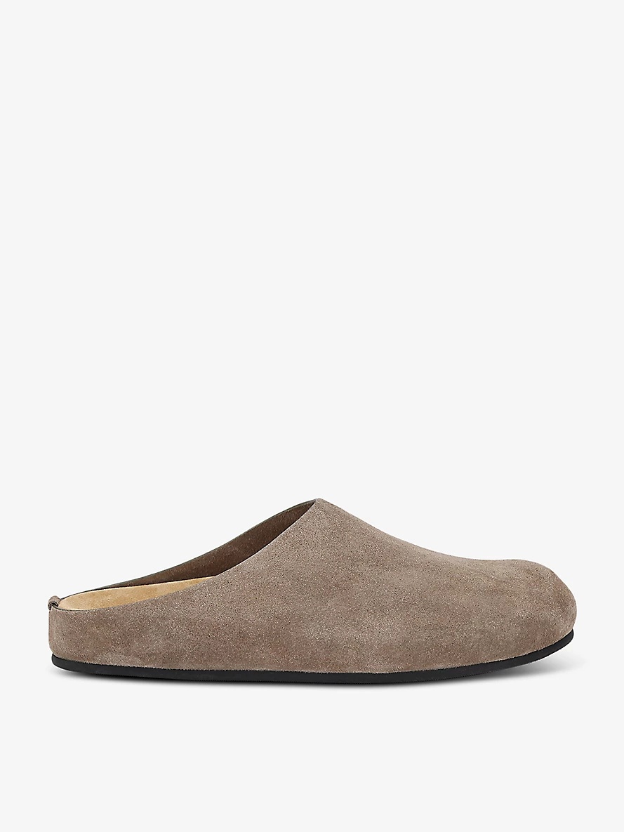 Hugo slip-on suede clogs - 1