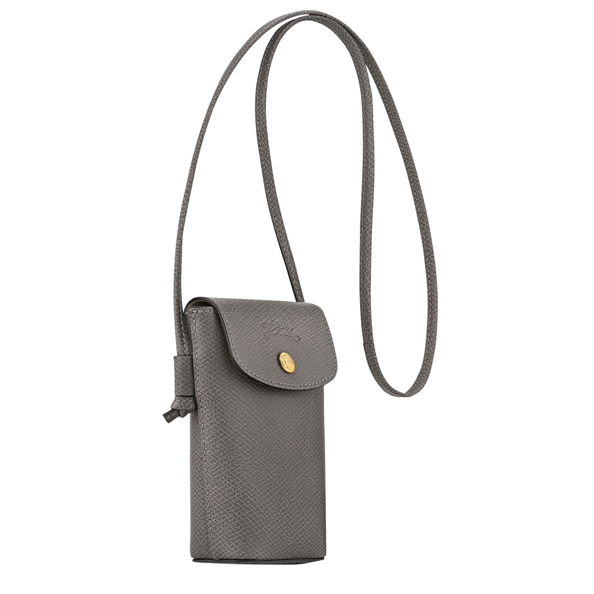 Épure Phone case with leather lace Turtledove - Leather - 3