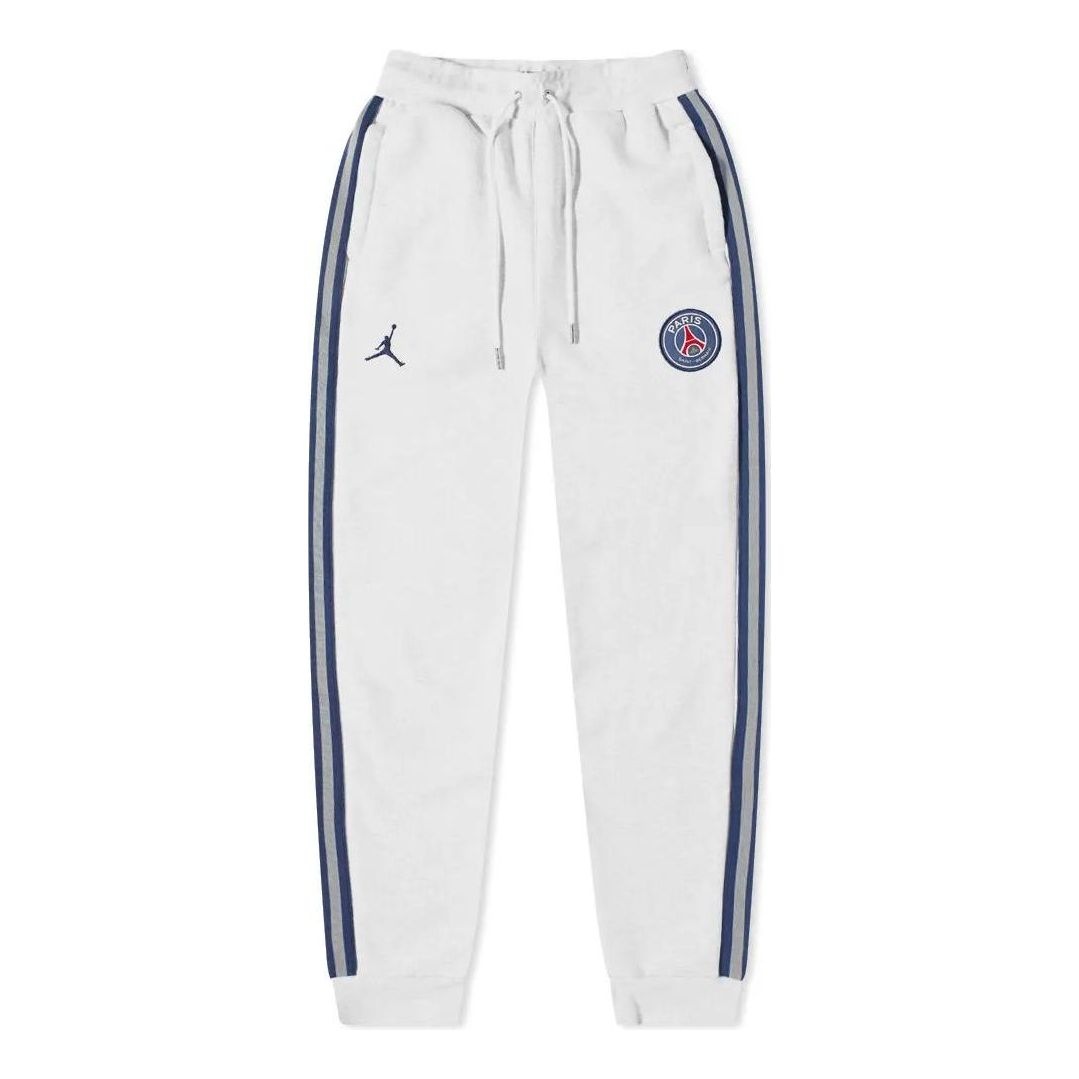 Air Jordan x PSG Crossover Paris Saint-Germain Stripe Sports Pants 'White Black' DB6502-051 - 1