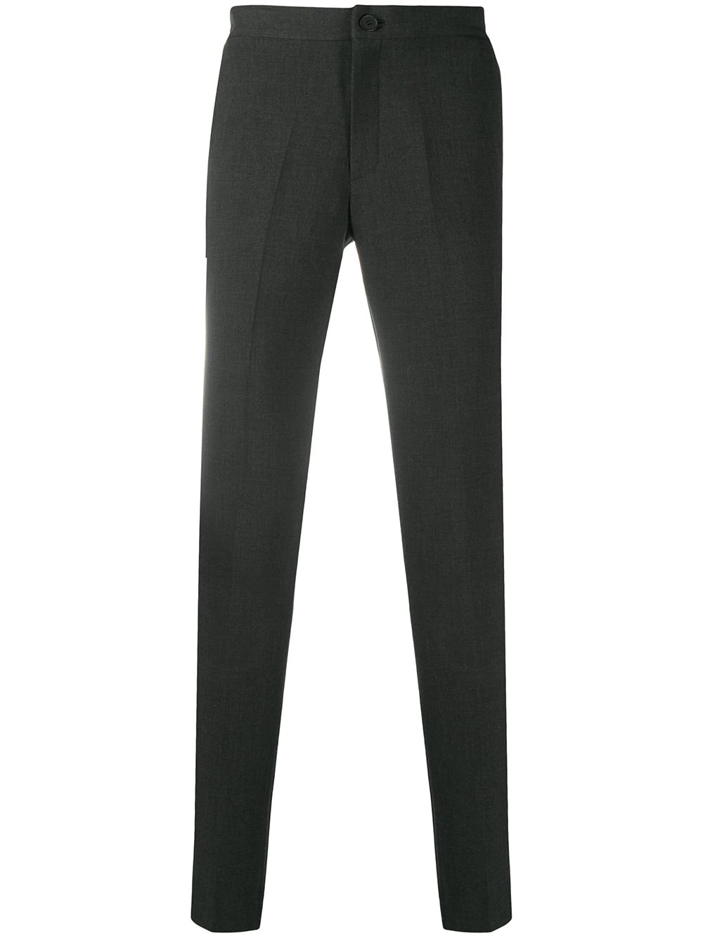 cotton tailored trousers - 1