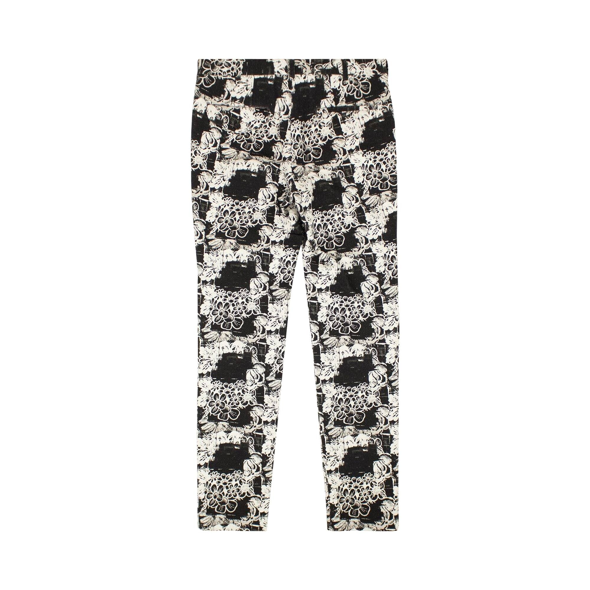 Comme des Garçons Floral Pants 'Multicolor' - 2