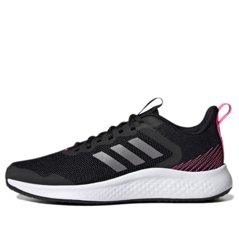 (WMNS) adidas Fluidstreet 'Black Screaming Pink' H04605 1