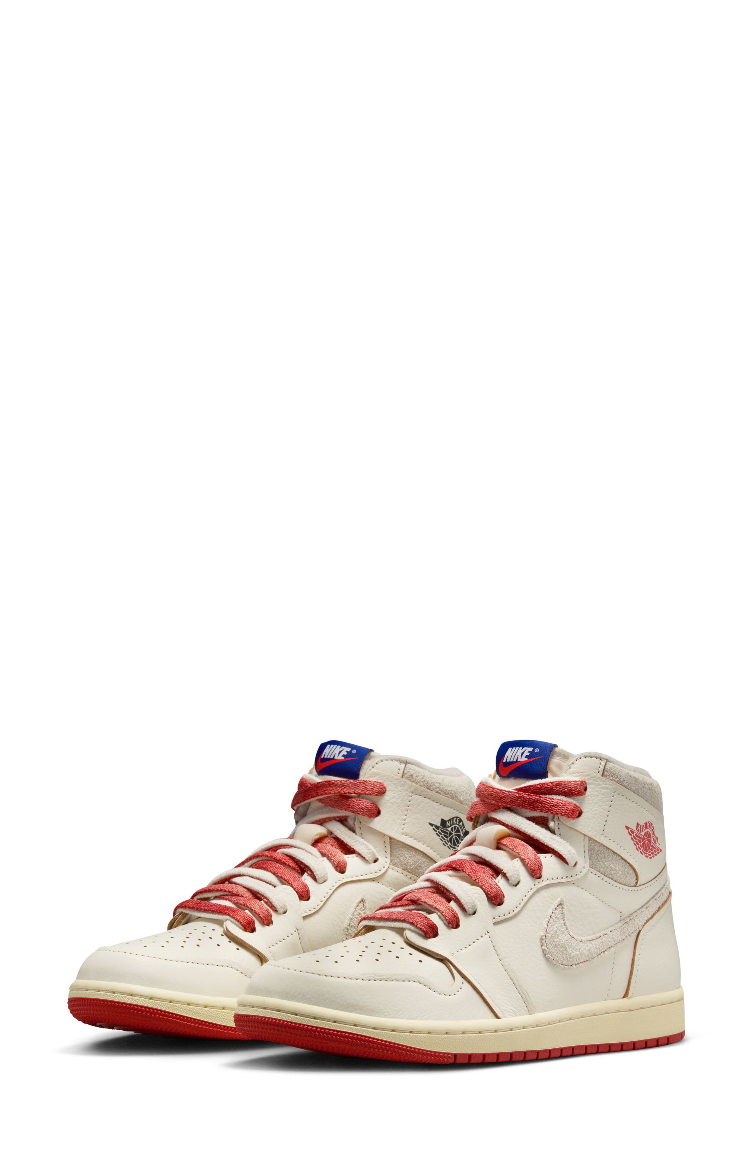 Air Jordan 1 High OG 'Cinnabar' Basketball Sneaker in Sail/Cinnabar/Light Bone at Nordstrom - 1