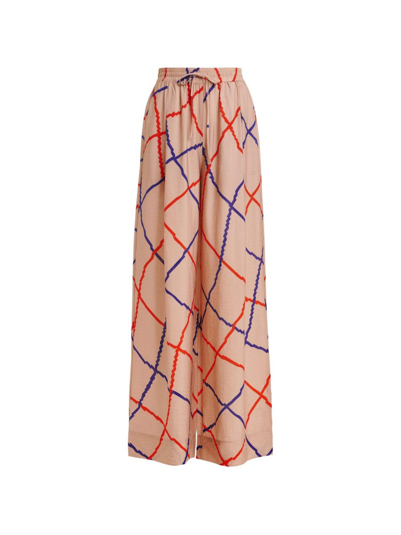 drawstring-fastening trousers 1