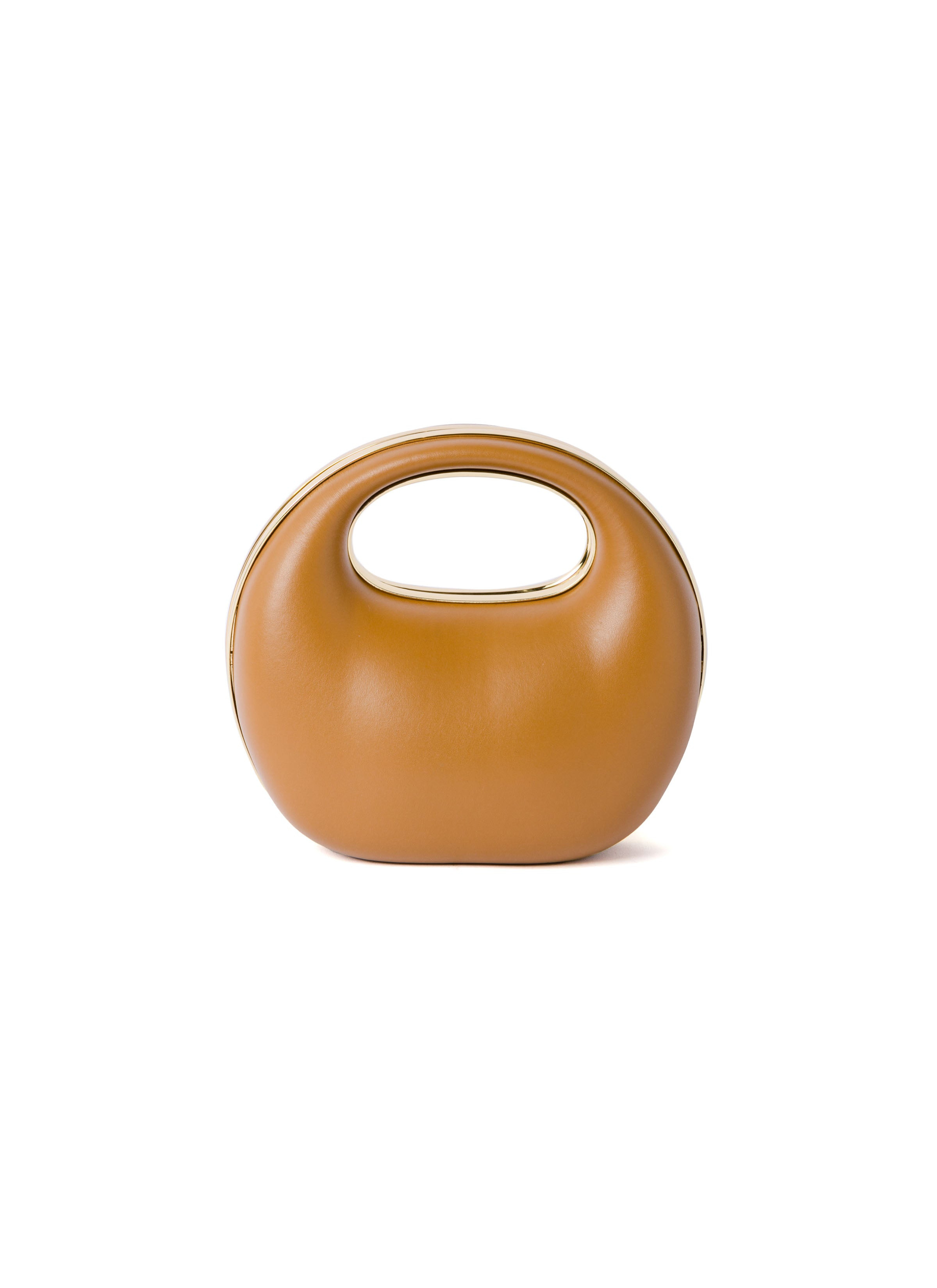 Leather Round Bag - 2