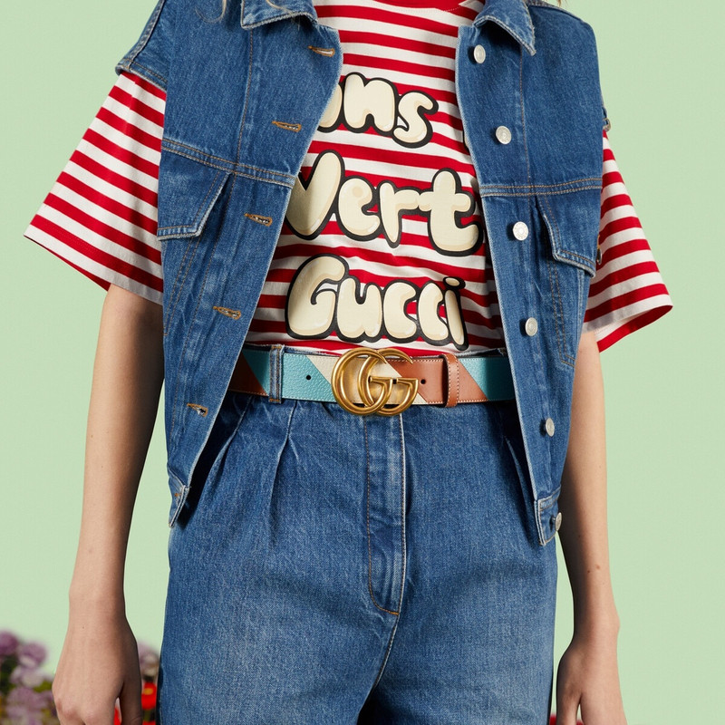 GG Marmont wide belt 3