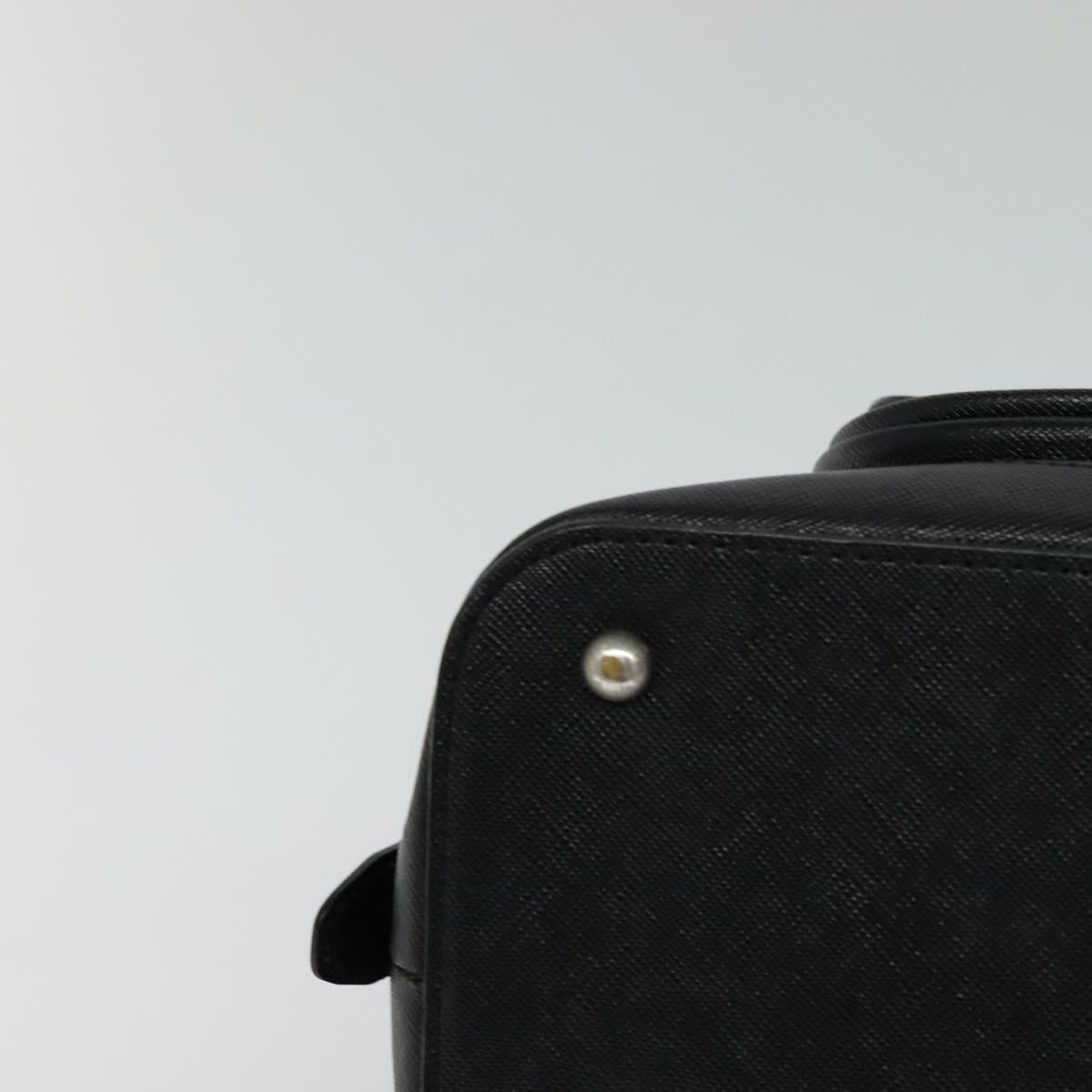Burberry Nova Check Hand Bag Canvas Beige Black - 14