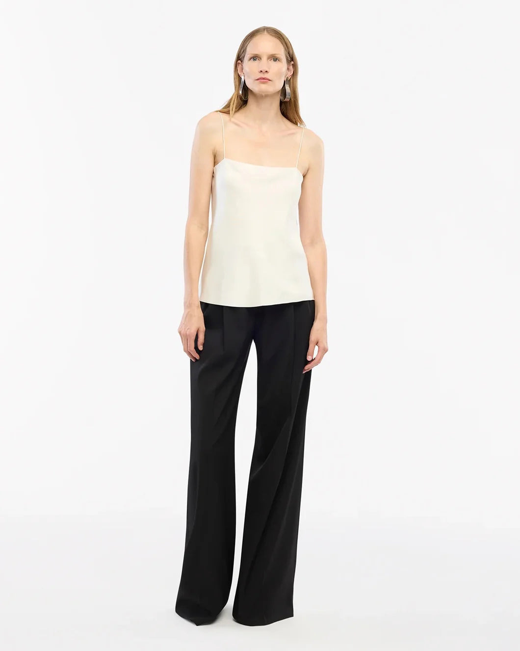 SILK CAMISOLE OFF WHITE - 2