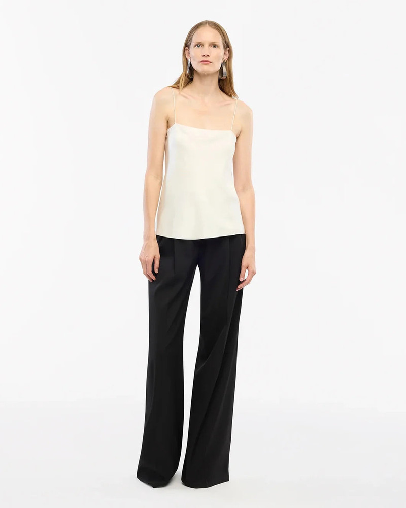 Another Tomorrow SILK CAMISOLE OFF WHITE outlook