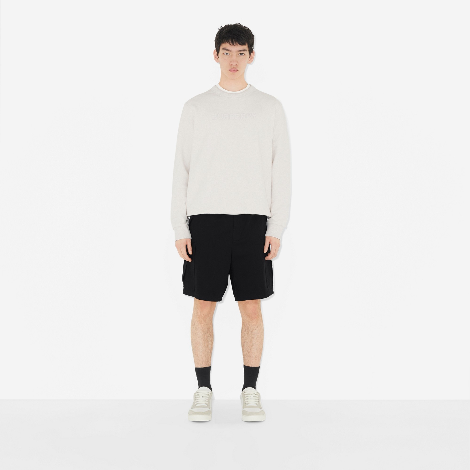 Logo Print Cotton Sweatshirt - 2
