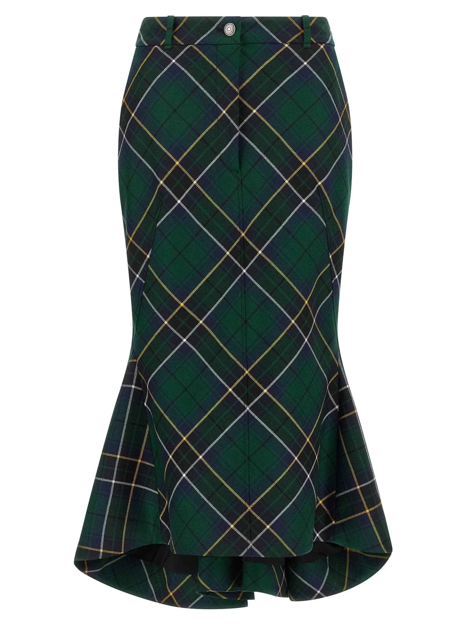 Tartan Skirt Skirts Green - 1