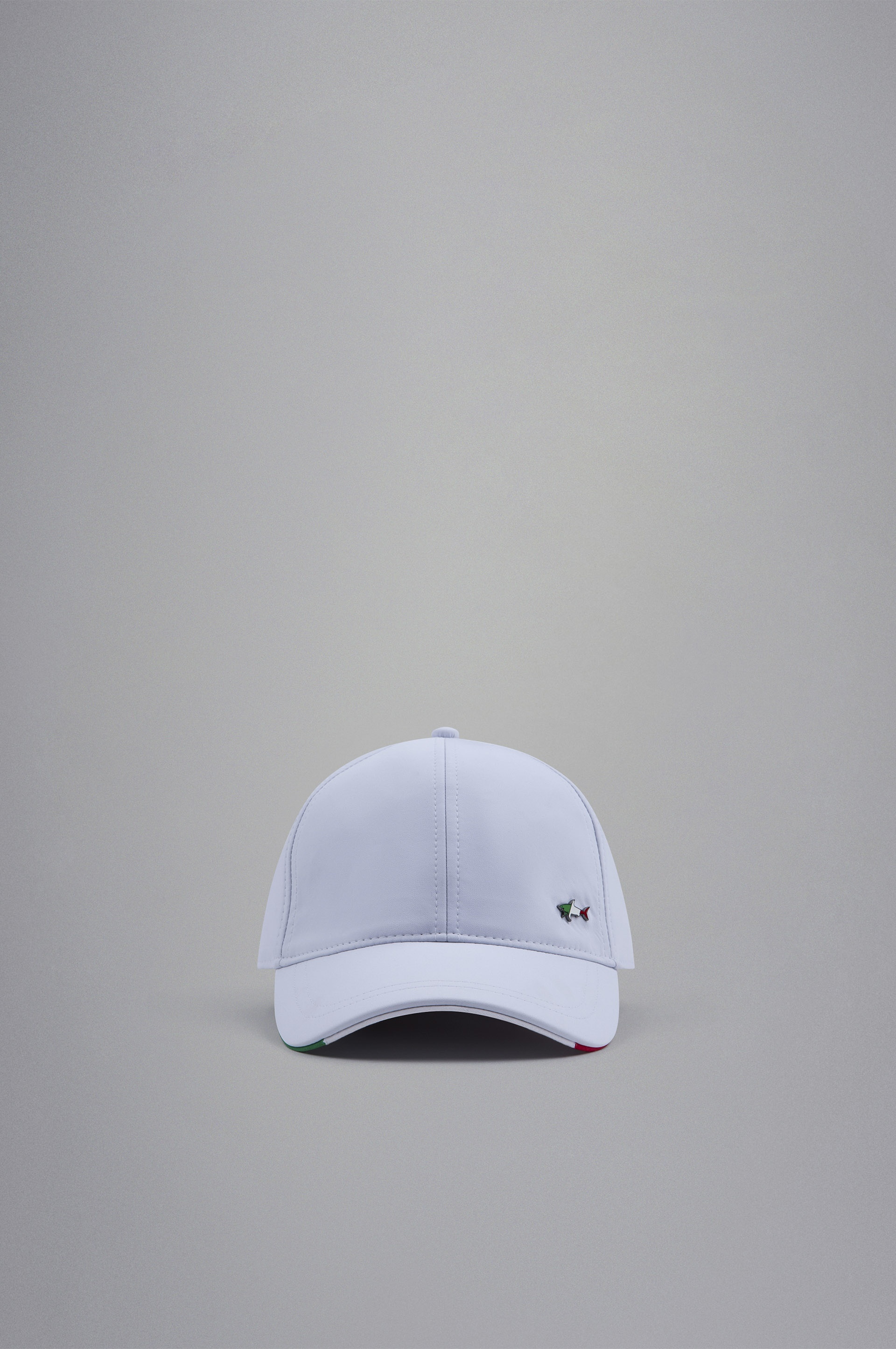 COTTON BASEBALL CAP WITH TRICOLOUR DETAILS - 2
