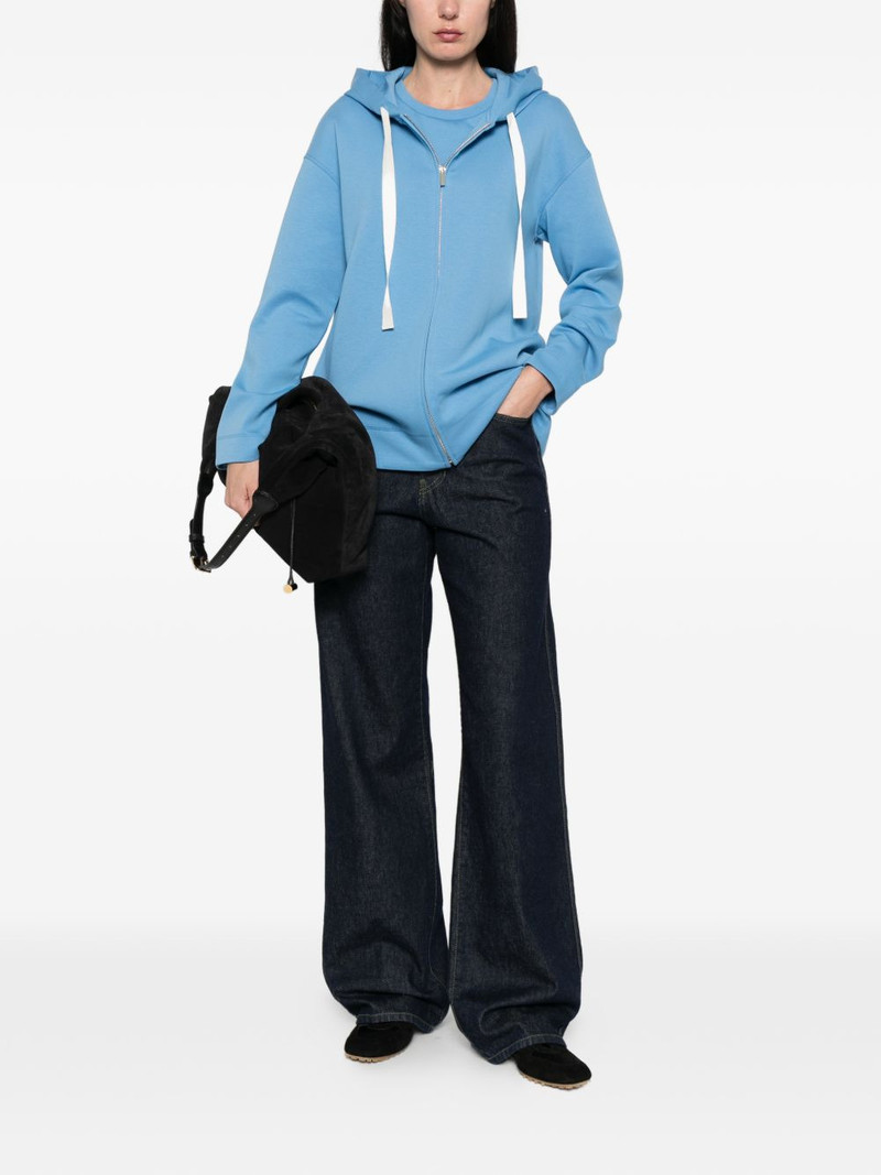 'S Max Mara logo-print zip-up sweatshirt outlook