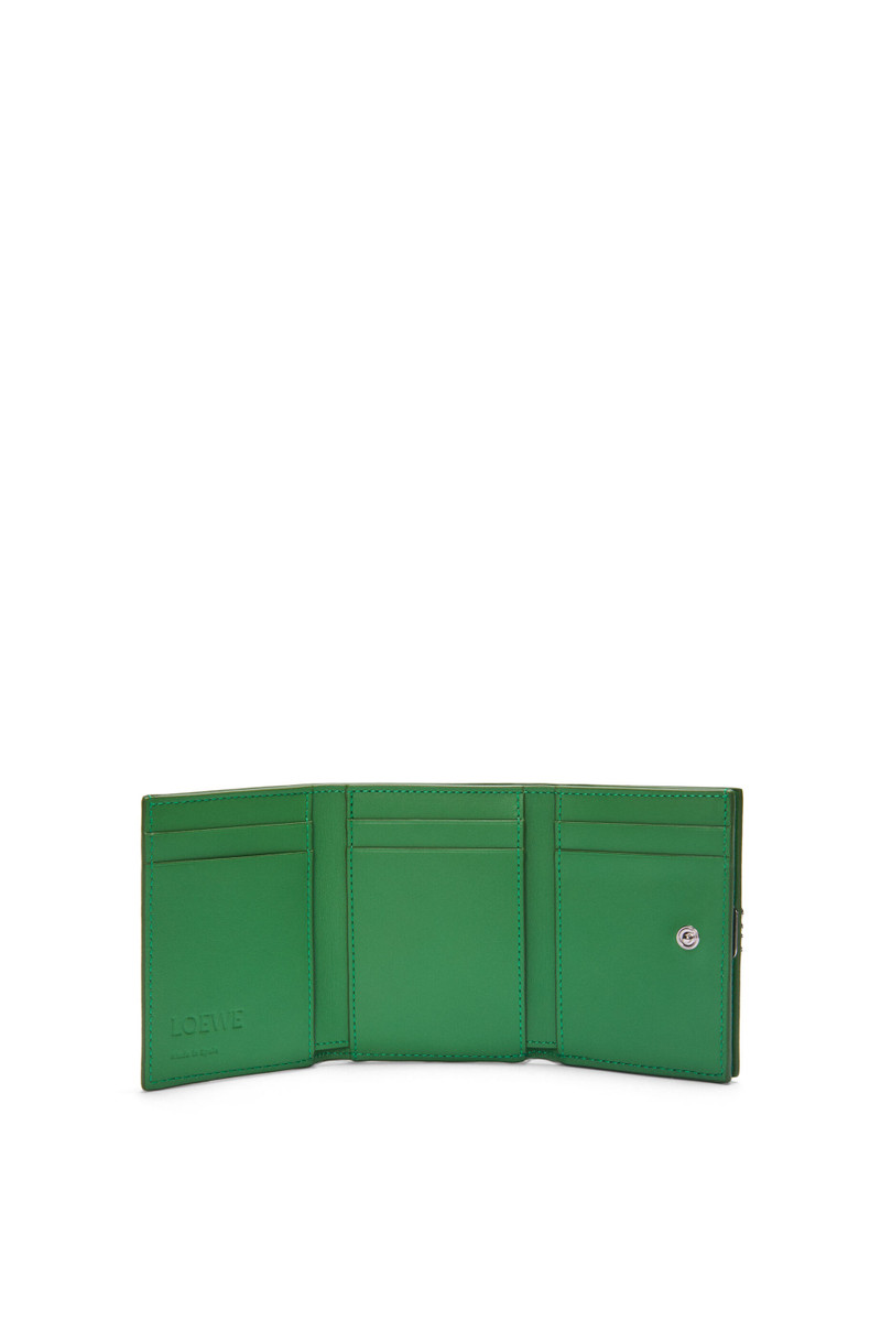 Loewe Anagram trifold wallet in pebble grained calfskin outlook