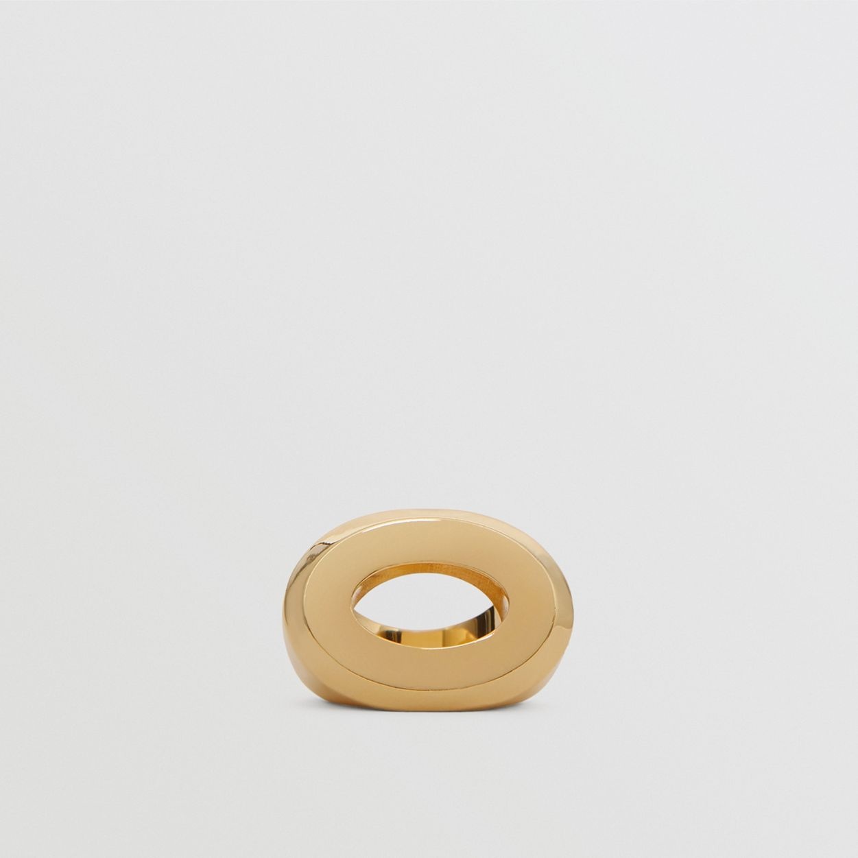Gold-plated Cut-out Detail Ring - 1