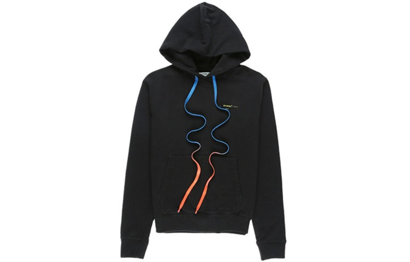Men's Off-White Acrylic Arrows Slim Multi-Color Arrow Printing Black OMBB034F19E300101060 - 1