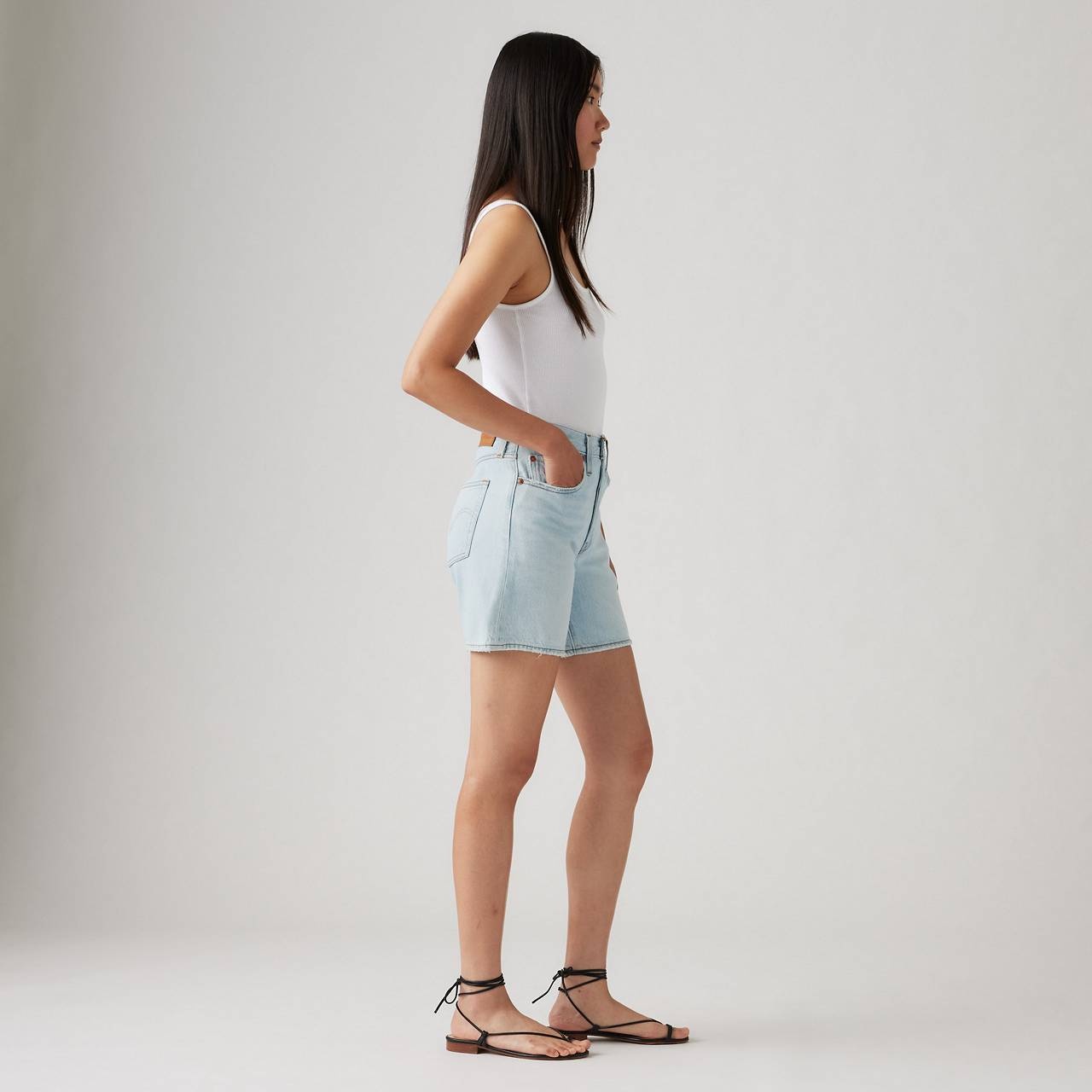 501® ORIGINAL FIT MID-THIGH WOMEN'S SHORTS - 6