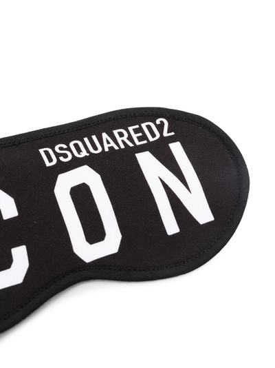 DSQUARED2 Icon print eye mask outlook