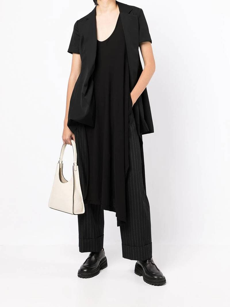 Yohji Yamamoto puffball short-sleeve blazer outlook