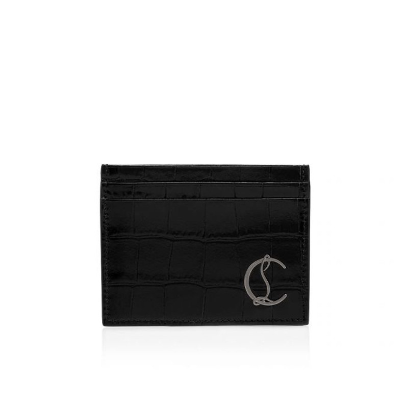 M Kios Card Holder BLACK/GUN METAL 1