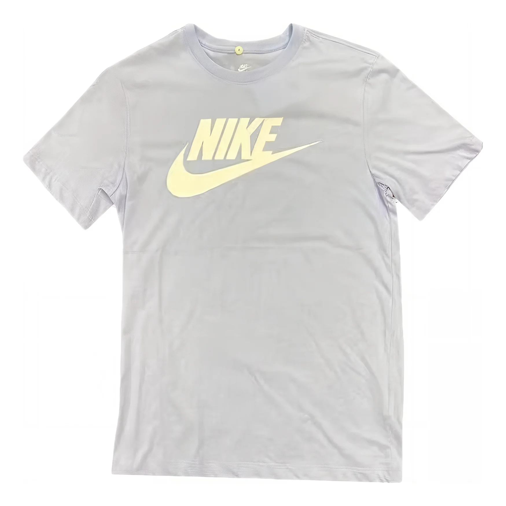 Nike Logo Printed T-Shirt 'Grey' DX1986-548 - 1