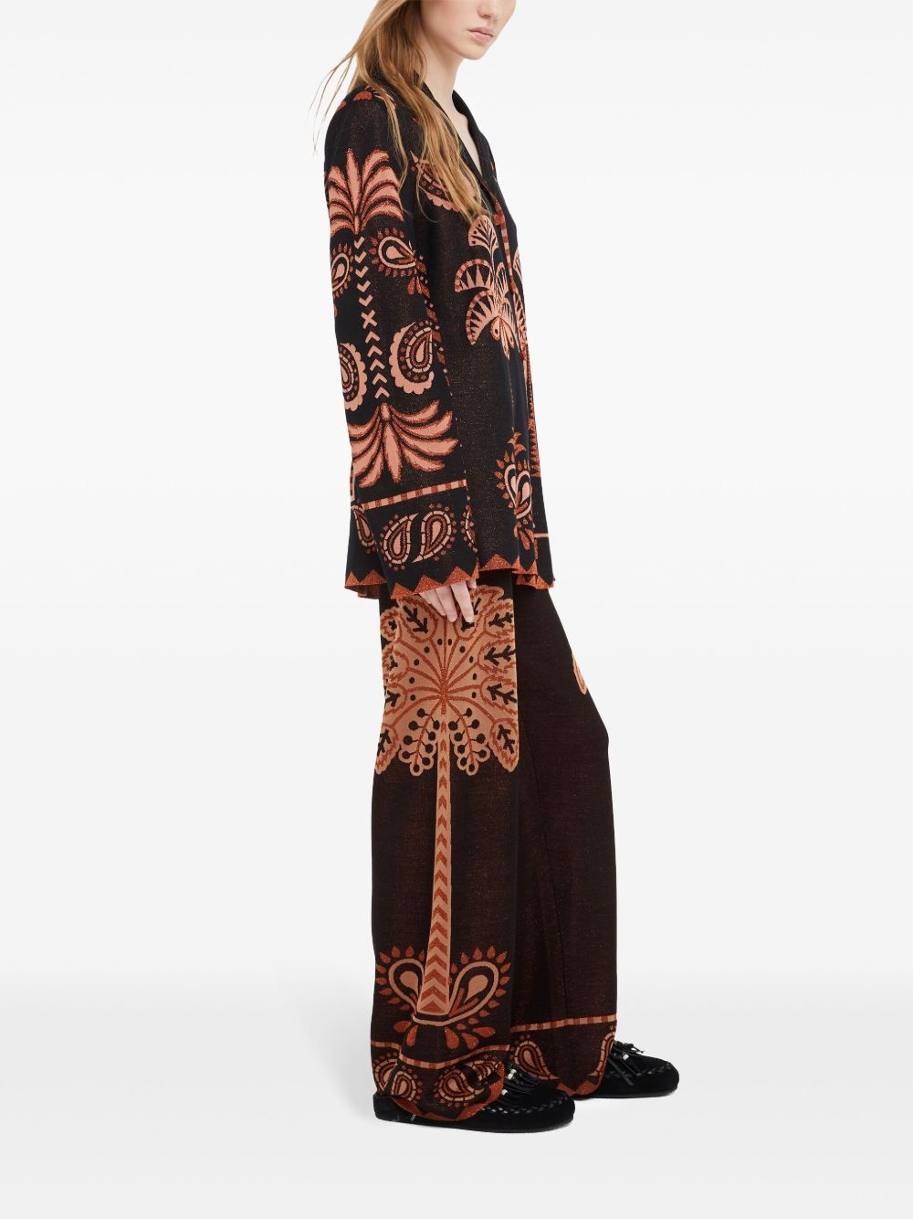 Wild Wonder Foulard palazzo pants - 5