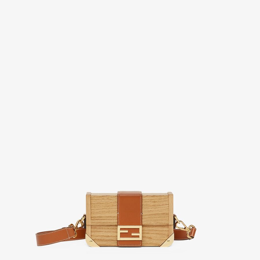 Natural wood bag - 1