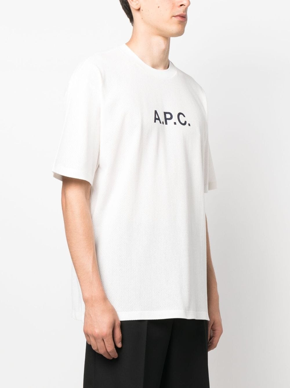 Moran logo-print T-shirt - 6