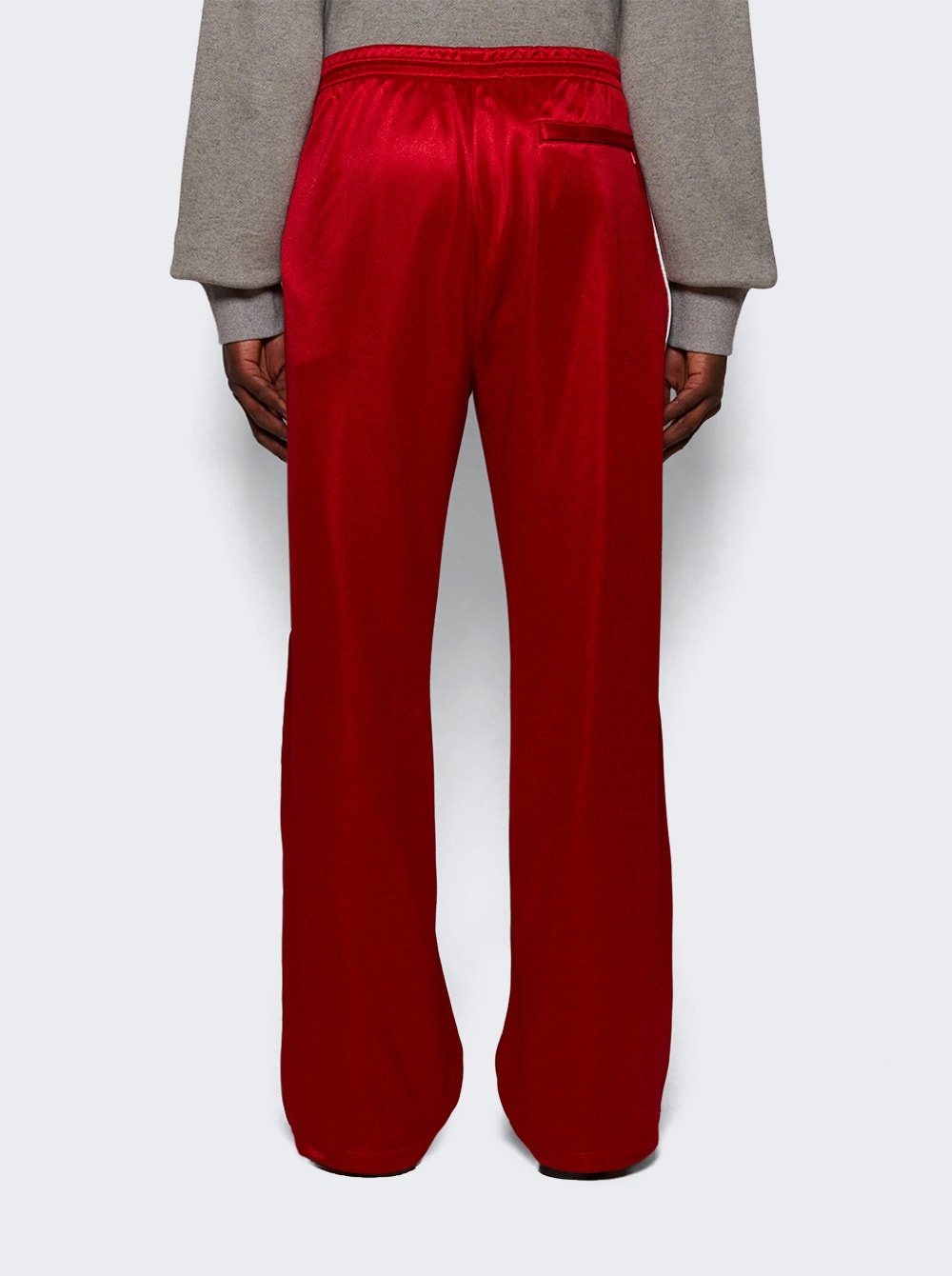Technical Jersey Tracksuit Trousers Dark Raspberry - 5