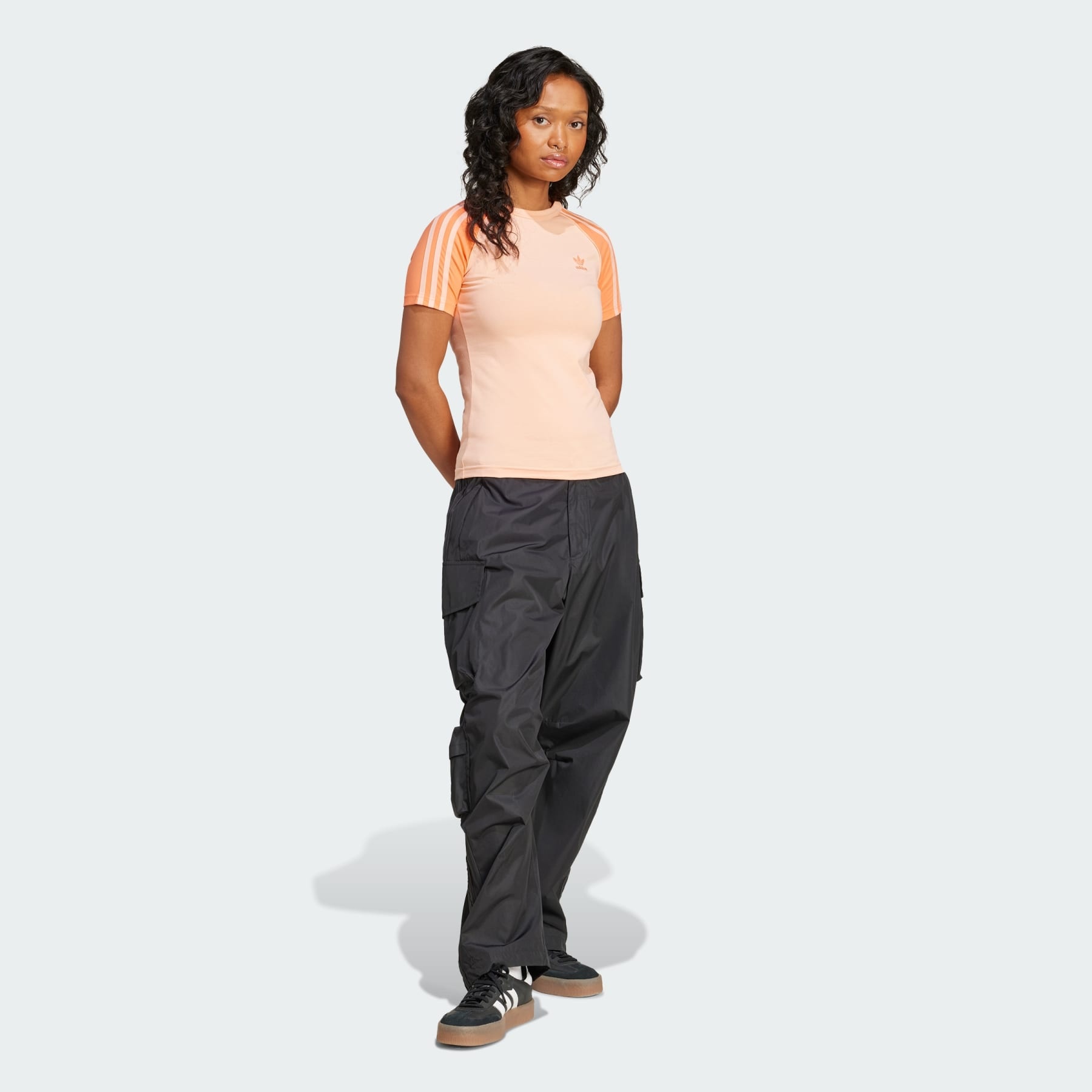 Adicolor 3-Stripes Raglan Slim Tee - 4