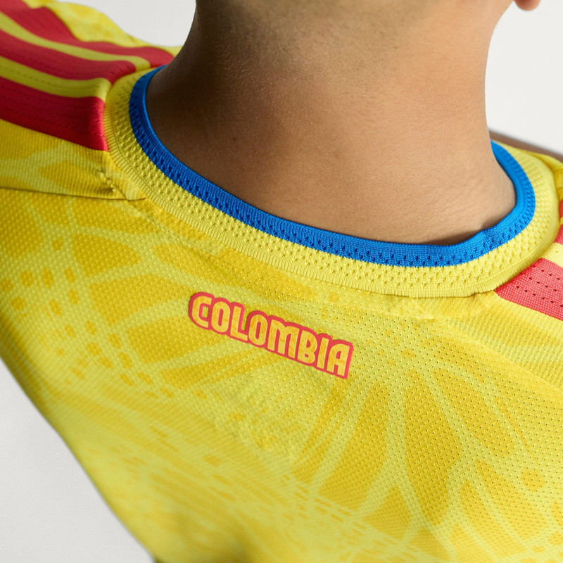 Colombia 26 Home Authentic Jersey 8