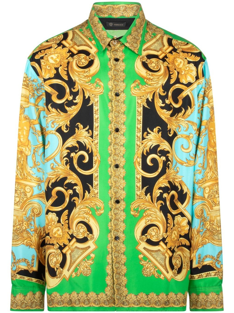 Barocco-print shirt 1