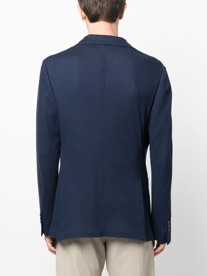 single-breasted jersey blazer 4