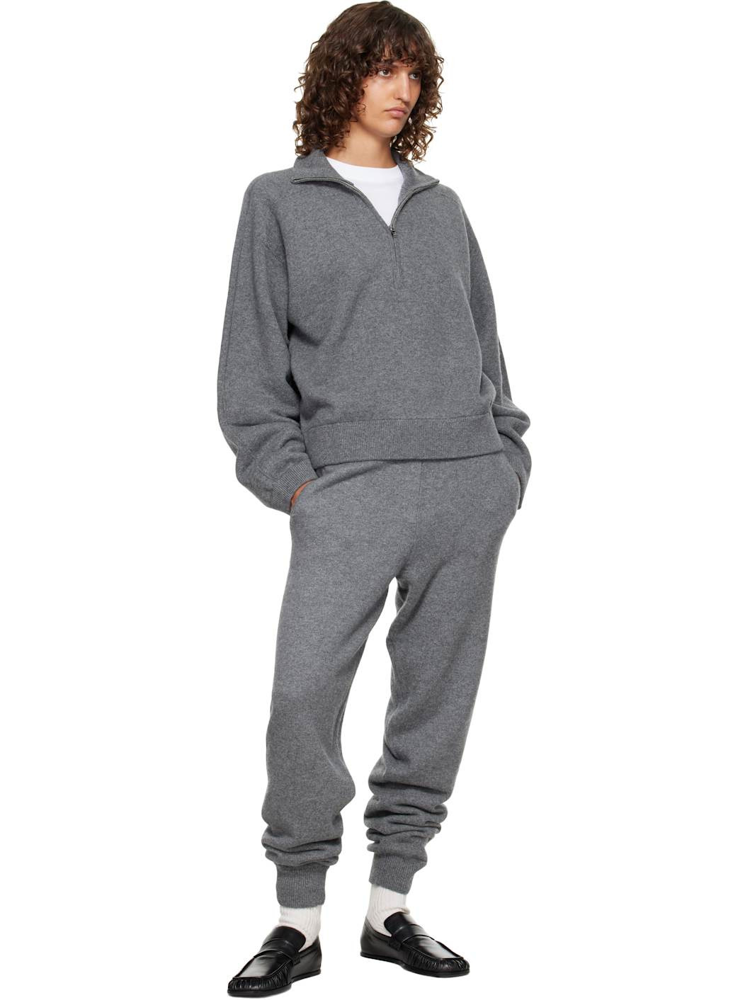 Gray Dries Cashmere Zipped Sweater - 4