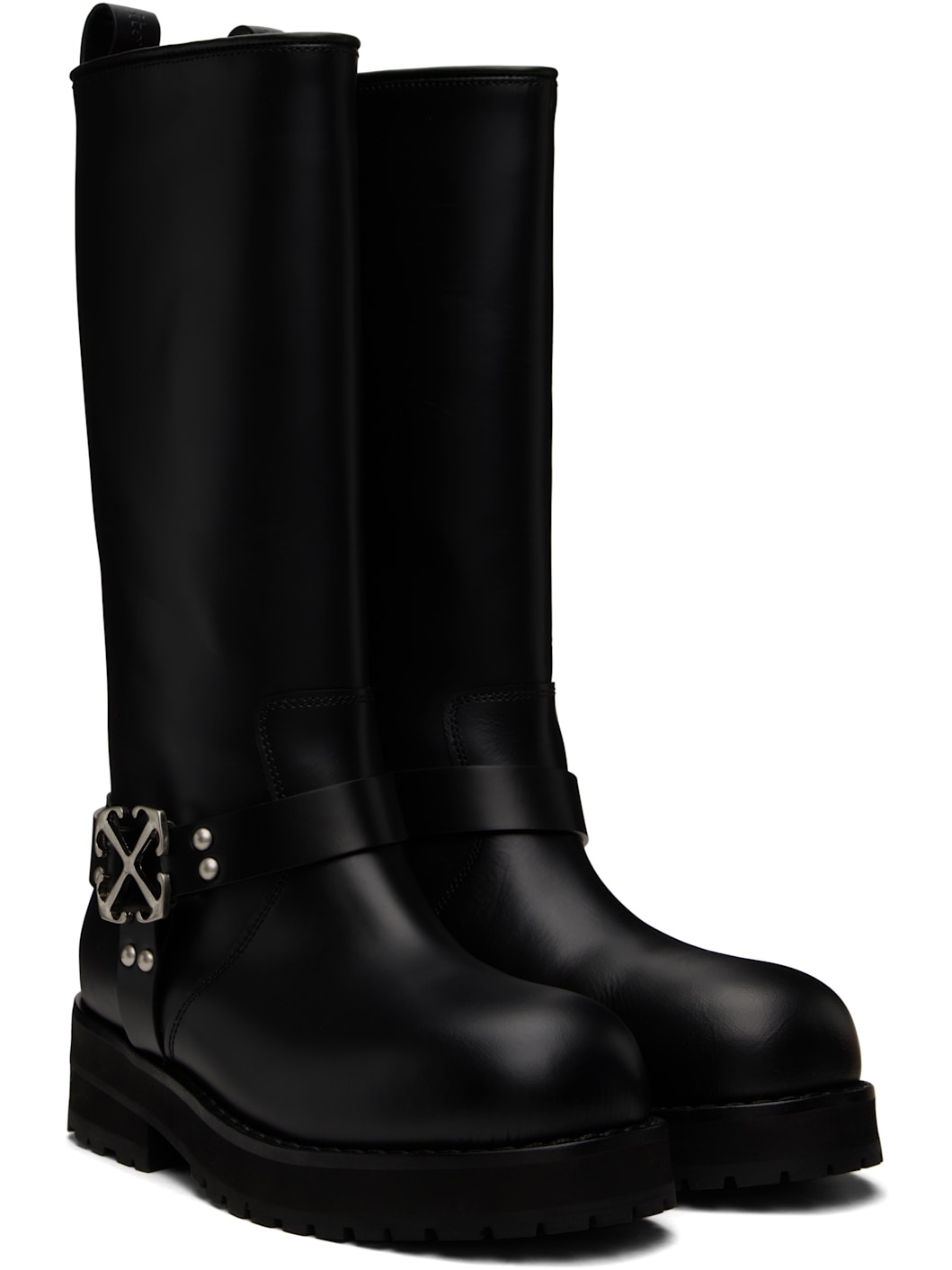 Black Off Track Boots - 4