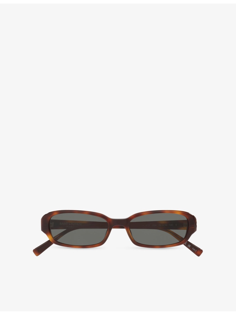 SL 872 Oval-Frame Acetate Sunglasses 4