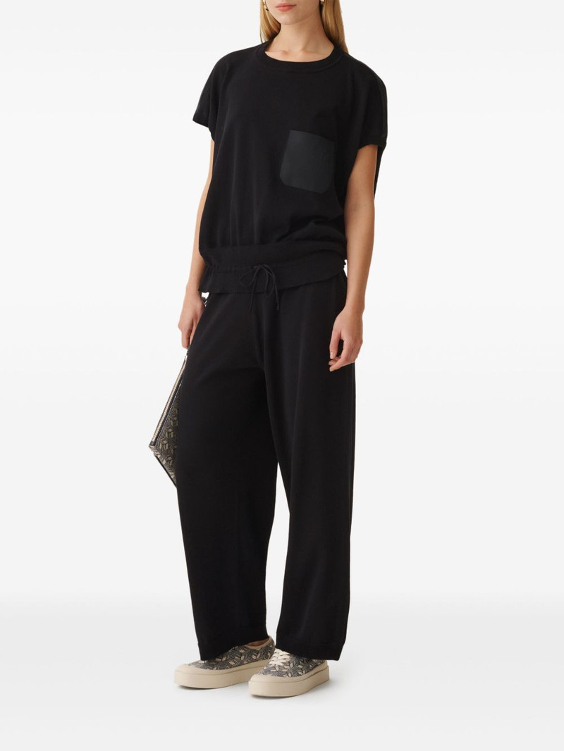 FABIANA FILIPPI logo-embroidered T-shirt outlook