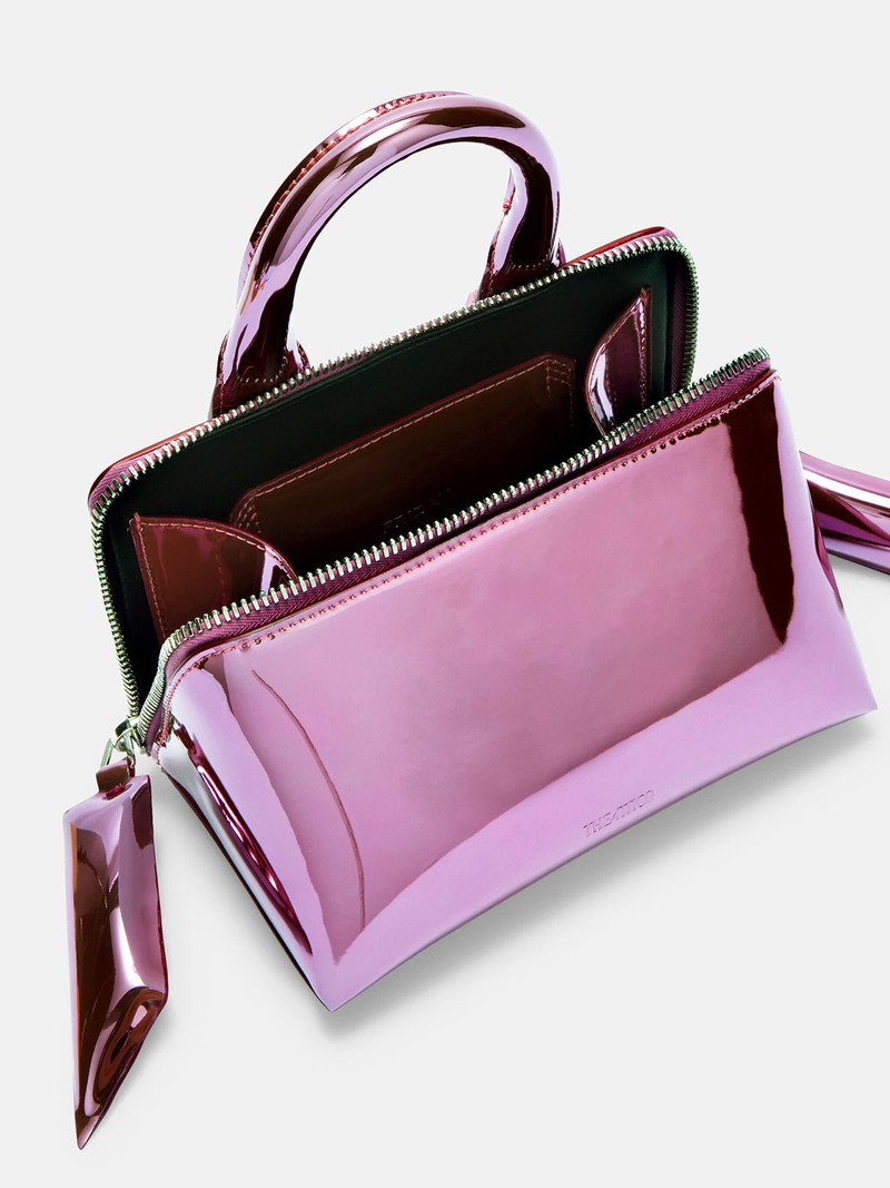 THE ATTICO ''FRIDAY'' WISTERIA MINI HANDBAG outlook